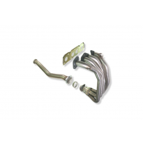 Colector De Escape Tubular Inoxidable / Renault Clio 1.2i 8v No Catalizado 90-92 Rc Racing