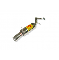 Escape Trasero Inoxidable / Renault Megane 1.4i 8v Coupe 95- Rc Racing