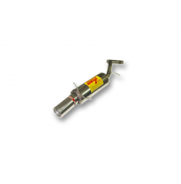 Escape Trasero Inoxidable No Homologado / Renault Megane 1.6i 8v Cabrio 96-02 Rc Racing