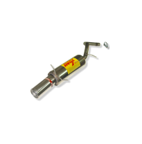 Escape Trasero Inoxidable / Renault Megane 1.4i 8v Porton Trasero 95- Rc Racing