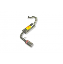 Escape Trasero Inoxidable / Honda Civic 1.6i 16v Crx Ed9 06/89-12/91 Rc Racing