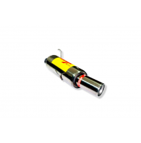 Escape Trasero Inoxidable / Peugeot 206cc / Peugeot 206 1.6i 16v 00- Rc Racing