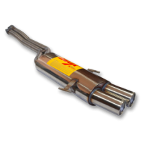 Escape Trasero Inoxidable No Homologado / Bmw 328i / Bmw 325i E-36 Cabrio 96- Rc Racing