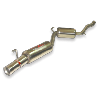 Escape Trasero Inoxidable / Fiat Brava / Fiat Bravo 1.9 Diesel 95- Rc Racing