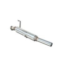 Escape Trasero Inoxidable Grupo-N Competicion / Peugeot 206 2.0i 16v Cabrio 10/00- Rc Racing