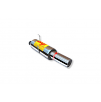 Escape Trasero Inoxidable / Peugeot 206 2.0i 16v Gti 00- Rc Racing