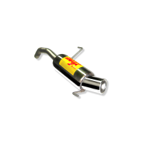 Escape Trasero Inoxidable / Alfa Romeo 147 1.6i 16v Twin Spark 09/00- Rc Racing