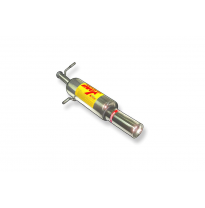 Escape Trasero Inoxidable No Homologado / Peugeot 307cc 1.6i 16v Cabrio 02- Rc Racing