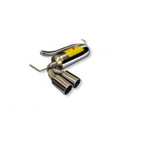 Escape Trasero Inoxidable / Volkswagen Golf Iv 1.8i 20v 4*4 02/99-10/00 Rc Racing