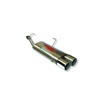 Escape Trasero Inoxidable / Honda Prelude 2.3i 16v 92- Rc Racing