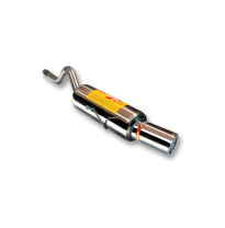 Escape Trasero Inoxidable No Homologado / Renault  Clio Ii 1.9 Diesel 99 Rc Racing