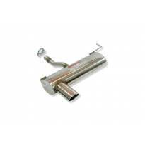 Escape Trasero Inoxidable No Homologado / Seat Leon 2.8i Vr6 4*4 10/00- Rc Racing