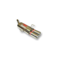 Escape Trasero Inoxidable No Homologado / Opel Astra H 1.7 Cdti 04- Rc Racing