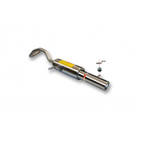 Escape Trasero Inoxidable No Homologado / Renault  Megane Ii 1.5 Dci Familiar 10/02- Rc Racing