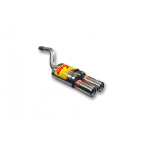 Escape Trasero Inoxidable No Homologado / Ford Focus Ii 2.0i 16v 04- Rc Racing