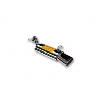 Escape Trasero Inoxidable No Homologado / Peugeot 207 1.4i 16v 07- Rc Racing