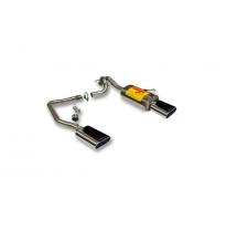 Escape Trasero Inoxidable No Homologado / Peugeot 207 Rc 1.6i 16v 07- Rc Racing