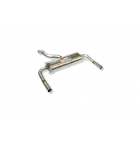 Escape Trasero Inoxidable No Homologado / Renault Clio / Renault Clio Iii Sport Gordini Rs 2.0i 10- Rc Racing