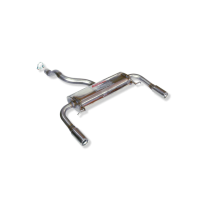 Escape Trasero Inoxidable No Homologado / Renault Clio / Renault Clio Iii Sport 2.0i Rs 16v 43714 Rc Racing