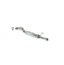 Escape Trasero Inoxidable Grupo-N Competicion / Ford Fiesta 1.6 Tdci 11/04-11/05 Rc Racing