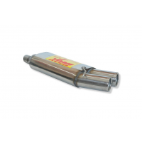 Escape Trasero Inoxidable No Homologado / Bmw 320d E-92 Coupe 07- Rc Racing