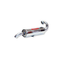 Escape Trasero Inoxidable No Homologado / Smart 452 Roadster 04/03-11/05 Rc Racing