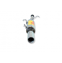 Escape Trasero Inoxidable No Homologado / Peugeot 308 1.6i 16v Turbo 08- Rc Racing