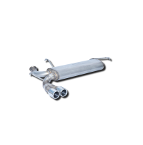 Escape Trasero Inoxidable No Homologado / Peugeot 206 Rc 2.0i 16v 03- Rc Racing