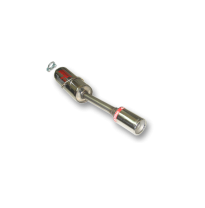 Escape Trasero Inoxidable / Opel Kadett E 1.6 8v 3 Volumenes  Rc Racing