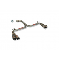 Escape Trasero Inoxidable Grupo-a Competicion / Seat Leon 5f Cupra 2.0 Tsi 13- Rc Racing