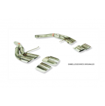 Escape Trasero Inoxidable Grupo-a Competicion / Porsche Macan S 3.0 Tdi V6 13- Rc Racing