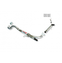 Escape Trasero Inoxidable Grupo-N Competicion / Renault Megane Iv Gt 1.6 Tce 15- Rc Racing