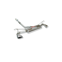 Escape Trasero Inoxidable No Homologado / Volkswagen Touareg 7l 3.2i Vr6 43619 Rc Racing