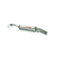 Escape Trasero Inoxidable No Homologado / Volkswagen Golf Ii 1.8i 8v Gti G60 90-91 Rc Racing