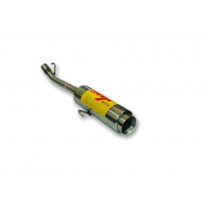 Escape Trasero Inoxidable No Homologado / Volkswagen Golf Iii 1.6i 8v 91-98 Rc Racing