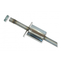 TRAMO INTERMEDIO CON SILENCIADO INOXIDABLE / RENAULT MEGANE 2.0I 16V PORTON TRASERO 08/95- RC RACING