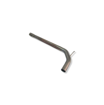 TRAMO INTERMEDIO INOXIDABLE SEAT IBIZA 2.0I 8V  Año: 99-02  SIN SILENCIADOR USO EXCLUSIVO PARA COMPETICIÓN:SEAT IBIZA RC RACING