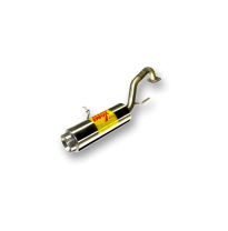 Escape Trasero Inoxidable No Homologado / Hyundai Coupe 1.6i 16v Fx 02- Rc Racing