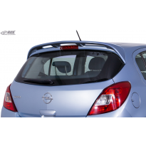 Alerón de Techo RDX para OPEL Corsa D (4/5 Puertas) Alerón Trasero &quot;OPC Look&quot; Fabricado en plástico PUR-IHS. Incluye homologació