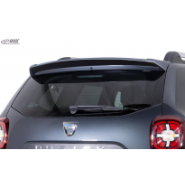 Alerón de Techo RDX para DACIA Duster (2018-2021) Alerón Trasero de Maletero Fabricado en plástico PUR-IHS. Incluye homologación