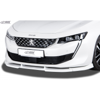 Spoiler Delantero RDX VARIO-X para PEUGEOT 508 (F) Labio Delantero Splitter Fabricado en plástico PUR. Se entrega con kit de mon