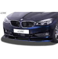 Spoiler delantero RDX VARIO-X para BMW 3 GT F34 Labio Delantero Divisor Fabricado en plástico PUR. Se entrega con kit de montaje