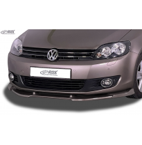 Spoiler delantero RDX VARIO-X para VW Golf 6 Plus (2008-2014) Separador de Labio Delantero Fabricado en plástico PUR. Se entrega