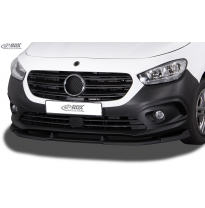 Spoiler Delantero RDX VARIO-X para MERCEDES Citan y Clase T (W420 / 2021+) Separador de Labio Delantero Fabricado en plástico PU