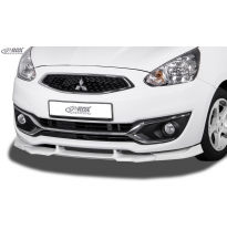 Spoiler delantero RDX VARIO-X para MITSUBISHI Space Star &amp; Mirage (2016-2020) Separador de Labio Delantero Fabricado en plástico