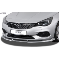 Spoiler delantero RDX VARIO-X para OPEL Astra K (2015-2021) Separador de Labio Delantero Fabricado en plástico PUR. Se entrega c