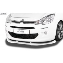 RDX Spoiler delantero VARIO-X for CITROEN C3 2013-2017 Front Lip Splitter Material:PUR