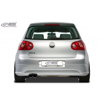 RDX Extension paragolpes trasero VW Golf 5 "R32 clean" with exhaust hole left Material:ABS