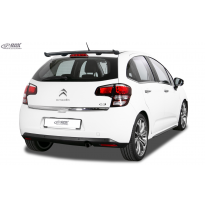 RDX Aleron superior trasero CITROEN C3 2009-2017 Trunk Spoiler Rear Wing Material:PUR-IHS