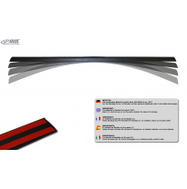 RDX Extension aleron Lip HONDA Civic 2017+ Rear spoiler lip Material:PUR